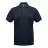 Polo avec boutons contrastés en coton piqué lavable à 60°C, 210 g/m²