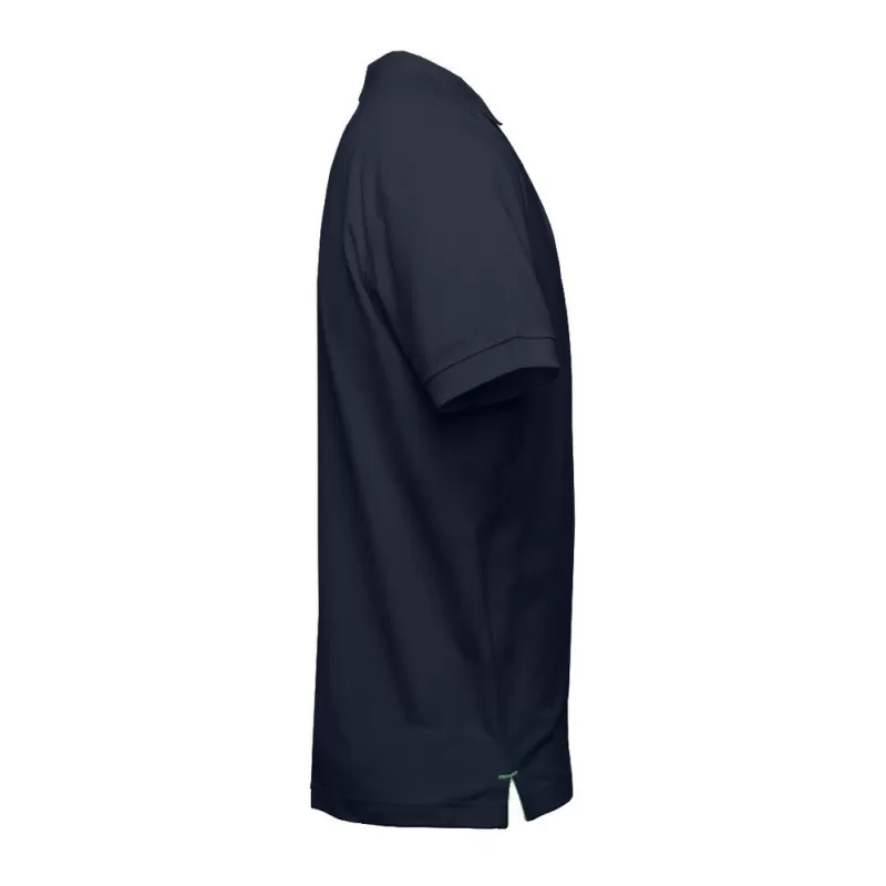 Polo avec boutons contrastés en coton piqué lavable à 60°C, 210 g/m²