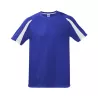 T-shirt de sport bicolore en polyester séchage rapide, manches raglan, 140 g/m²
