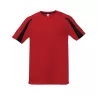 T-shirt de sport bicolore en polyester séchage rapide, manches raglan, 140 g/m²