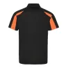Polo de sport contrasté en polyester Neoteric, manches raglan, protection UPF 30, 140 g/m²