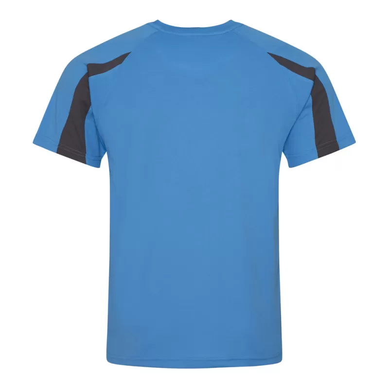 T-shirt de sport adulte contrasté polyester Neoteric manches raglan, protection UPF 30+ UV