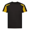 T-shirt de sport adulte contrasté polyester Neoteric manches raglan, protection UPF 30+ UV