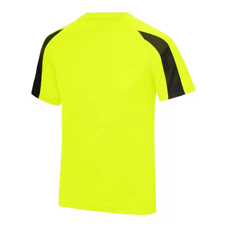 T-shirt de sport adulte contrasté polyester Neoteric manches raglan, protection UPF 30+ UV