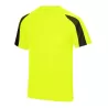 T-shirt de sport adulte contrasté polyester Neoteric manches raglan, protection UPF 30+ UV