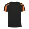 T-shirt de sport adulte contrasté polyester Neoteric manches raglan, protection UPF 30+ UV