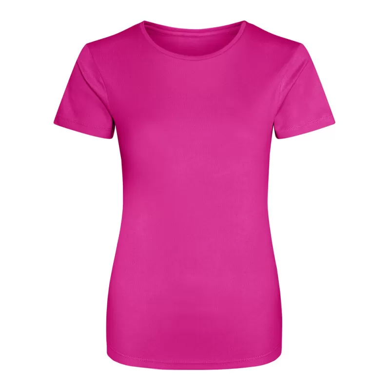 T-shirt femme respirant polyester Neoteric, coupe sportive, protection UPF 30+UV