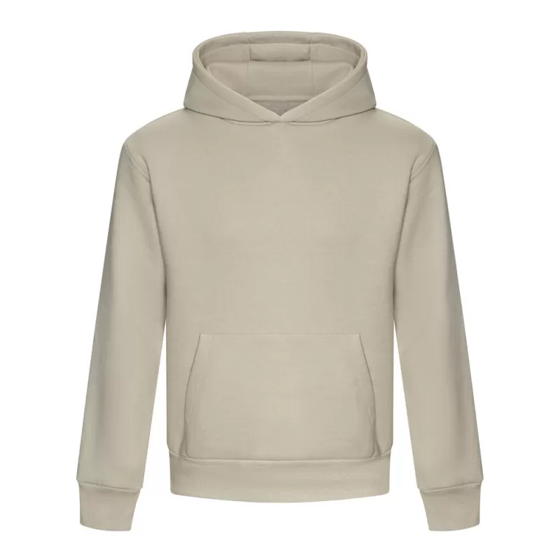 Sweat à capuche épais et oversize en coton ringspun, 440 g/m²