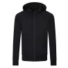 Sweat zippé à capuche, manches raglan et contrastées, séchage rapide, 240 g/m²