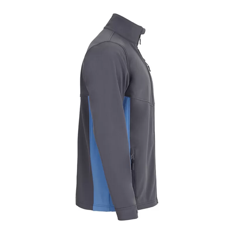 Blouson Softshell 3 couches bicolore avec 5 poches, 280 g/m²