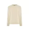 Sweat-shirt col rond en coton biologique et polyester recyclé, 275 g/m²