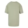 Tee-shirt oversize femme en coton doux col rond, manches courtes, 220 g/m²