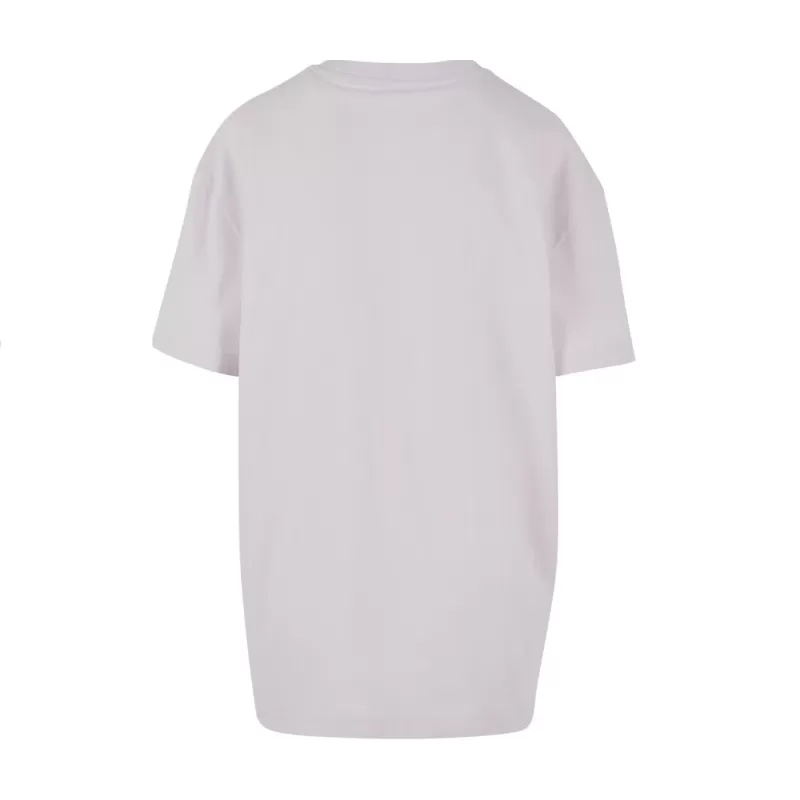 Tee-shirt oversize femme en coton doux col rond, manches courtes, 220 g/m²