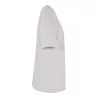 Tee-shirt oversize femme en coton doux col rond, manches courtes, 220 g/m²