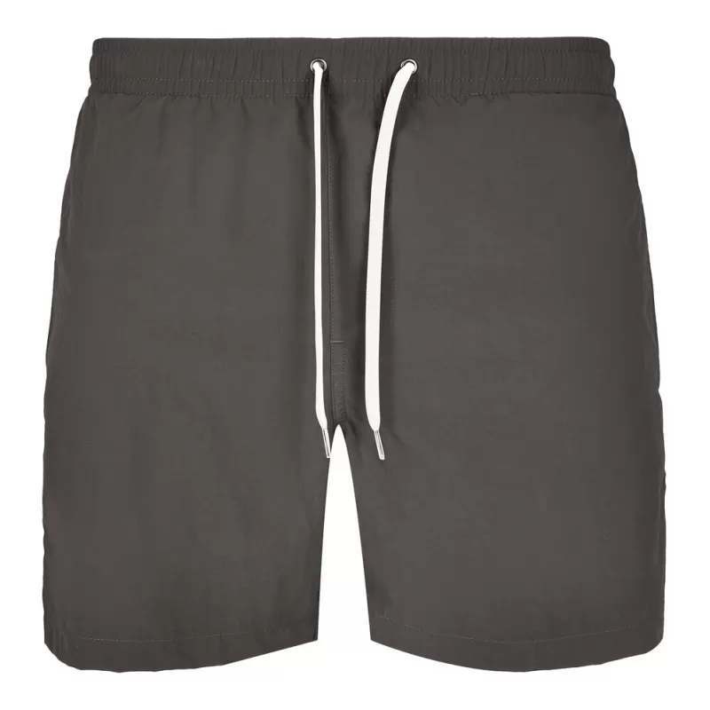 Short de plage décontracté, taille élastiquée, poches latérales, 120 g/m²
