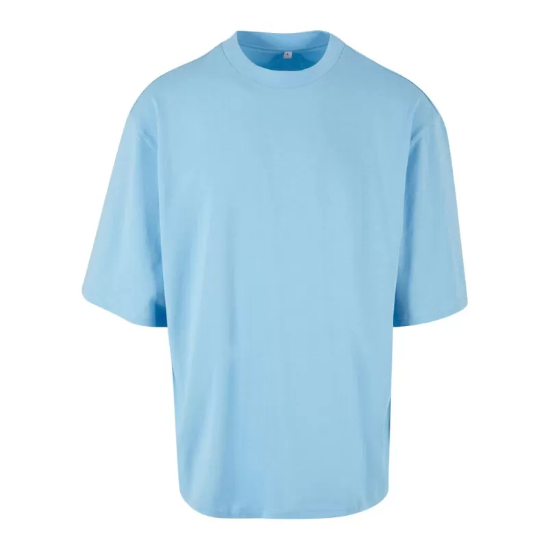 T-shirt oversize manches mi-longues col rond, épaules tombantes, en coton, 240 g/m²