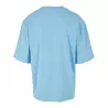 T-shirt oversize manches mi-longues col rond, épaules tombantes, en coton, 240 g/m²