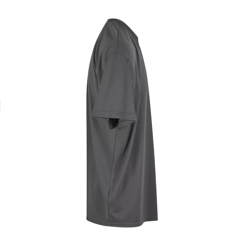 T-shirt de sport oversize col ras du cou, manches droites, en polyester, 140 g/m²