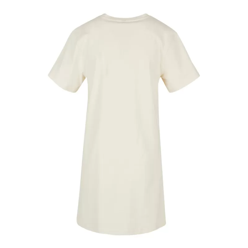 Robe en coton, look sportif et féminin, col ras du cou fin, coupe trapèze, 140 g/m²
