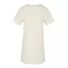 Robe en coton, look sportif et féminin, col ras du cou fin, coupe trapèze, 140 g/m²