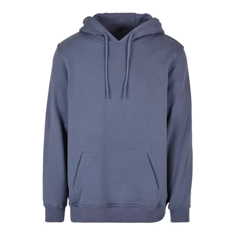 Sweat capuche très lourd en coton, poche kangourou, grande capuche, 460 g/m²
