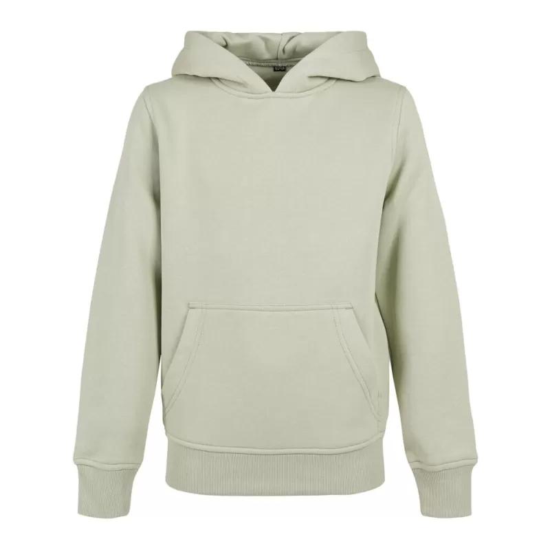 Sweat à capuche enfant, poche kangourou, capuche sans cordon, 300 g/m²