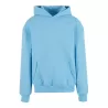 Sweat à capuche oversize, poche Kangourou, pas de cordon de serrage à la capuche, 500 g/m²