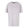 T-shirt femme décoloré, coupe ample, épaules tombantes, en coton, 220 g/m²
