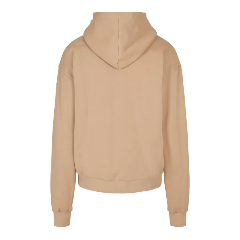Sweat à capuche lourd en coton ultra épais, coupe casual, poche kangourou, 460 g/m²