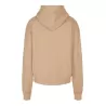 Sweat à capuche lourd en coton ultra épais, coupe casual, poche kangourou, 460 g/m²