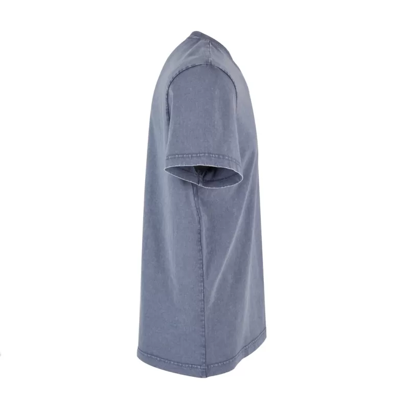 T-shirt décoloré, coupe classique, manches droites, en coton, 180 g/m²