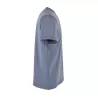 T-shirt décoloré, coupe classique, manches droites, en coton, 180 g/m²