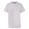T-shirt décoloré, coupe classique, manches droites, en coton, 180 g/m²