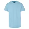 T-shirt décoloré, coupe classique, manches droites, en coton, 180 g/m²