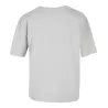 T-shirt oversize femme en coton, col ras-du-cou, manches courtes, 200 g/m²