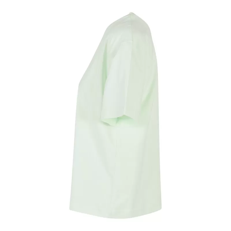 T-shirt oversize femme en coton, col ras-du-cou, manches courtes, 200 g/m²