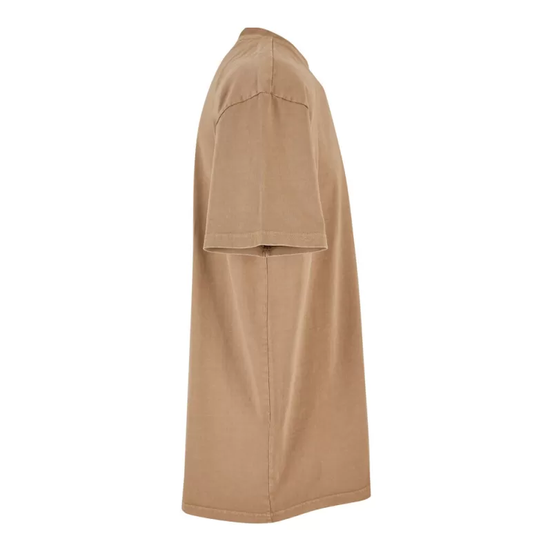 T-shirt homme décoloré, coupe ample, épaules tombantes, en coton, 240 g/m²