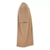T-shirt homme décoloré, coupe ample, épaules tombantes, en coton, 240 g/m²