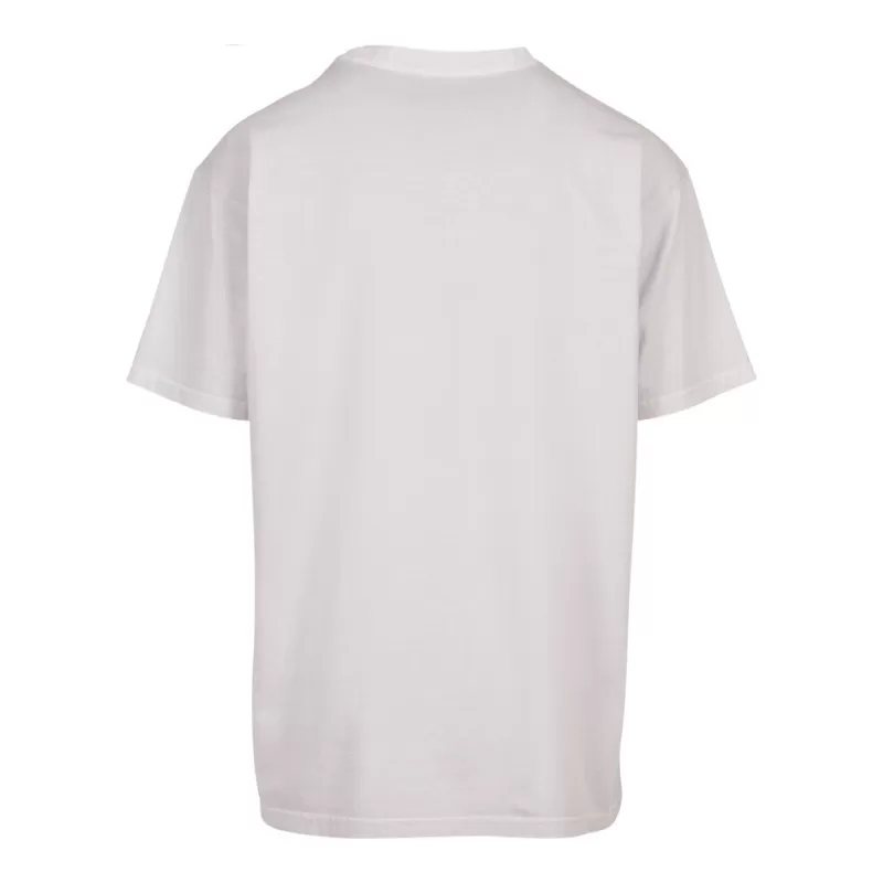 T-shirt homme décoloré, coupe ample, épaules tombantes, en coton, 240 g/m²