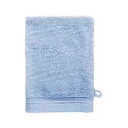 Gant de bain éponge bambou et coton doux, absorption élevée, 600 g/m²