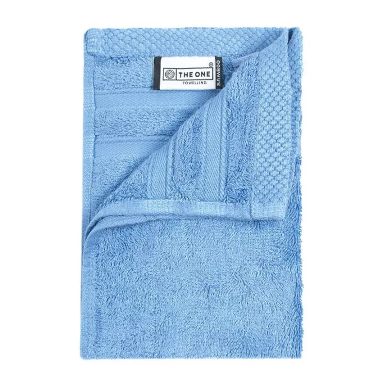 Serviette pour invités en bambou douce et absorbante, format 30 x 50 cm, 600 g/m²