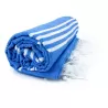Fouta coton léger avec franges, séchage rapide, format 100 x 180 cm, 150 g/m²