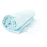 Fouta coton léger avec franges, séchage rapide, format 100 x 180 cm, 150 g/m²