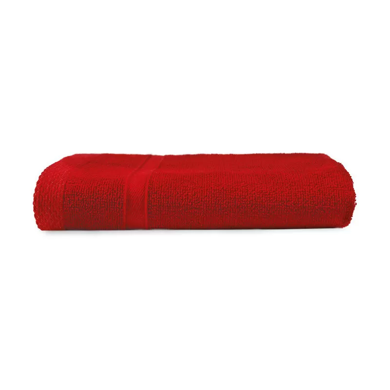 Serviette de toilette en coton et polyester recyclé, format 50 x 100 cm, 450 g/m²