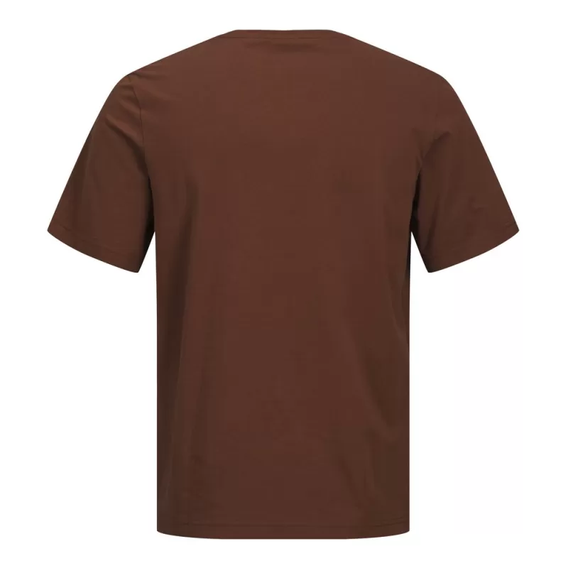 T-shirt en coton organique coupe droite sans étiquette de marque, 180 g/m²