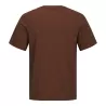 T-shirt en coton organique coupe droite sans étiquette de marque, 180 g/m²