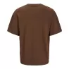 T-shirt oversize épaules tombantes en coton bio sans étiquette de marque, 180 g/m²