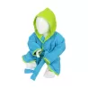 Peignoir éponge à capuche pour bébé jusqu'à 36 mois en coton, 400 g/m²