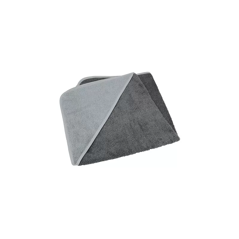 Serviette bébé à capuche ultra douce en coton, format 75 x 75 cm, 360 g/m²