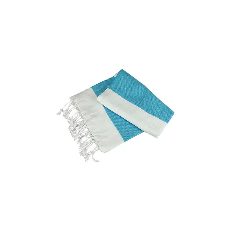 Serviette de hammam Antalya avec grandes rayures colorées en coton, 150 g/m²